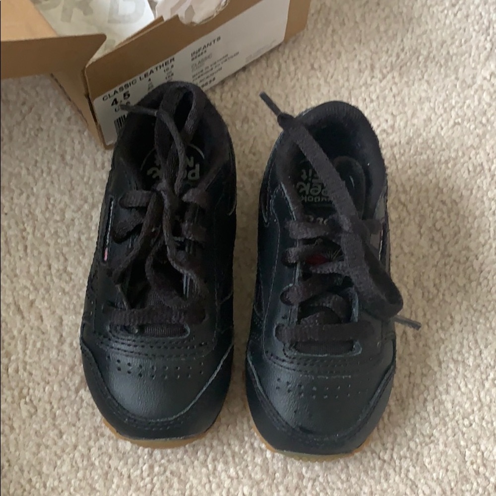 Infants black Reebok - Picture 2 of 3